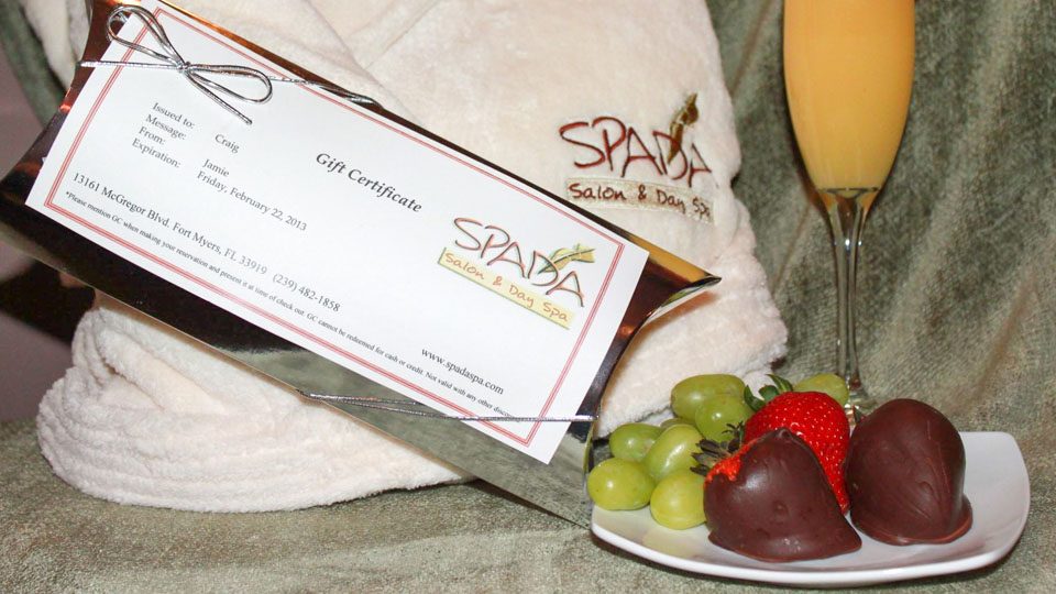 Buy Spada Gift Certificates