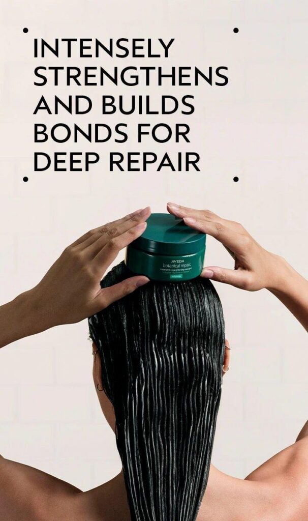 Botanical Repair™ Intensive Strengthening Masque — intensely strengthens and builds bonds for deep repair.