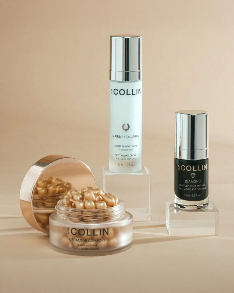 G.M. Collin professional skincare — available at Spada Salon & Day Spa.